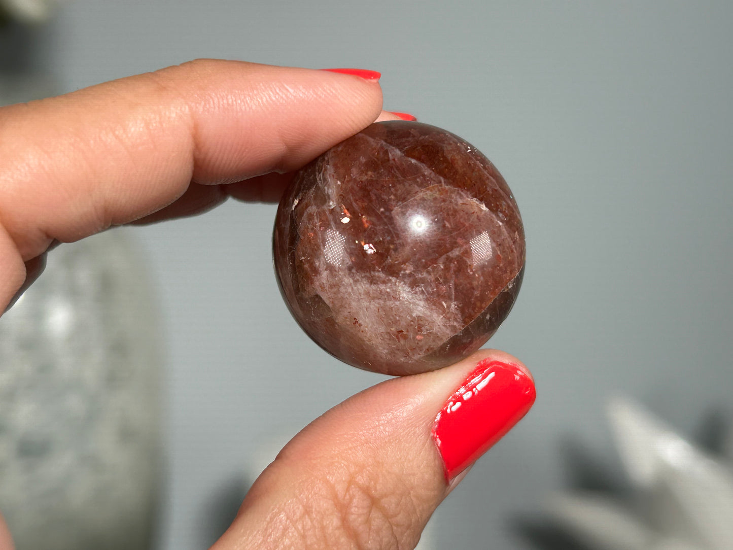 Confetti Sunstone Sphere (1.1", 29mm)