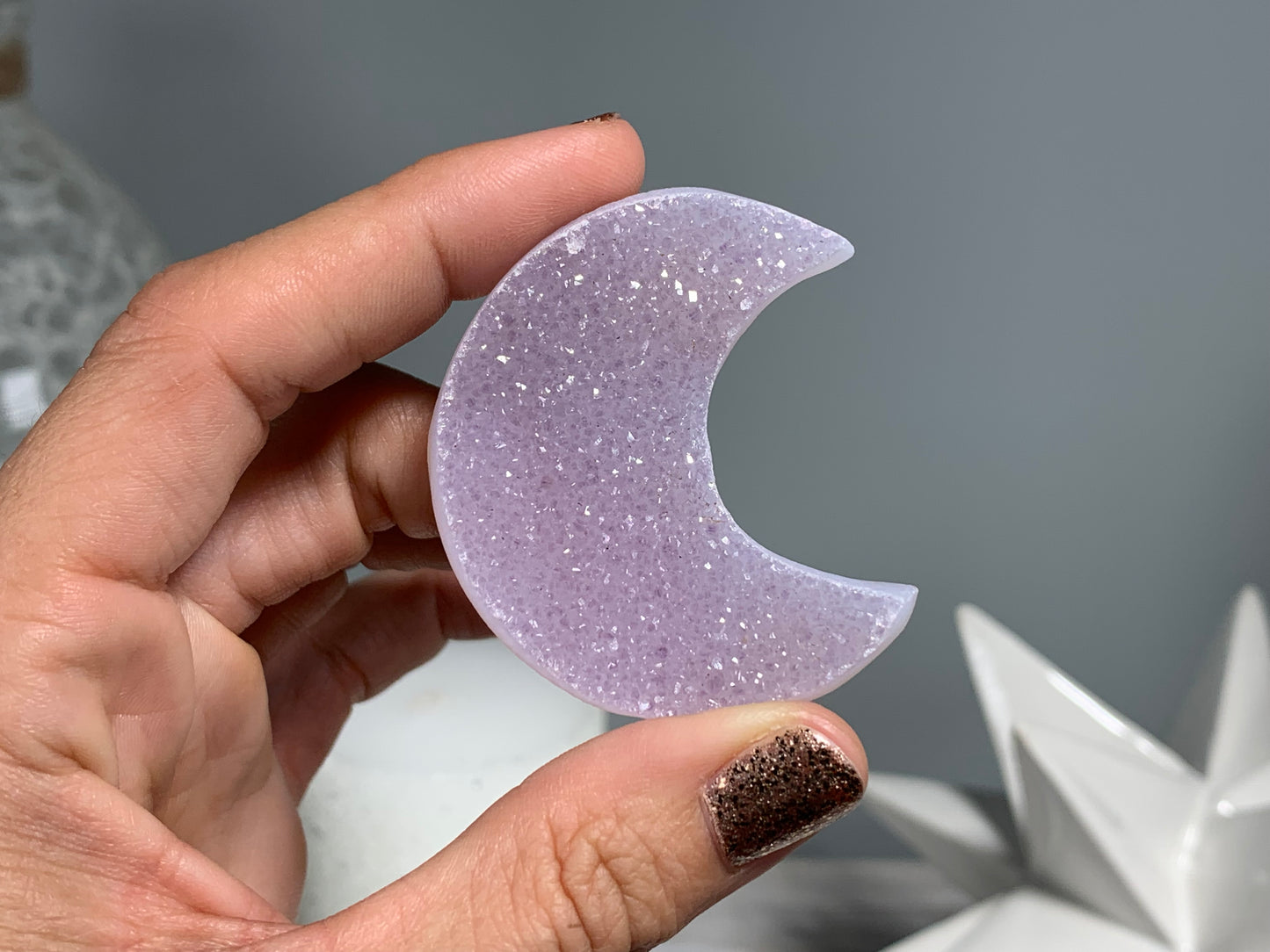 Druzy Moon (4-5 cm)