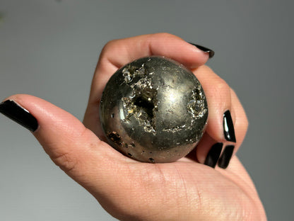 Pyrite Sphere (1.7", 44mm)