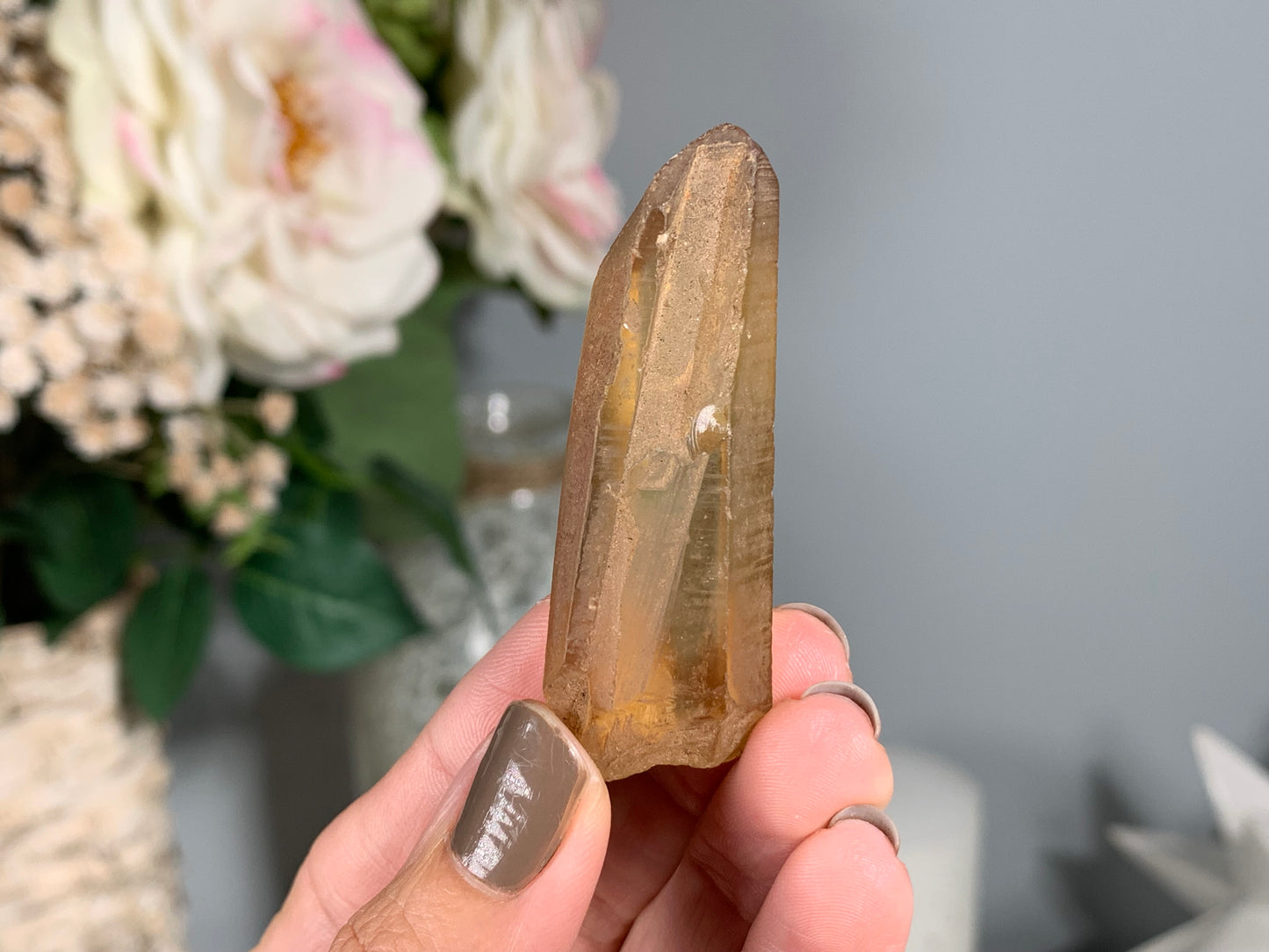 Congo Smoky Citrine Point (2.2", 56mm)