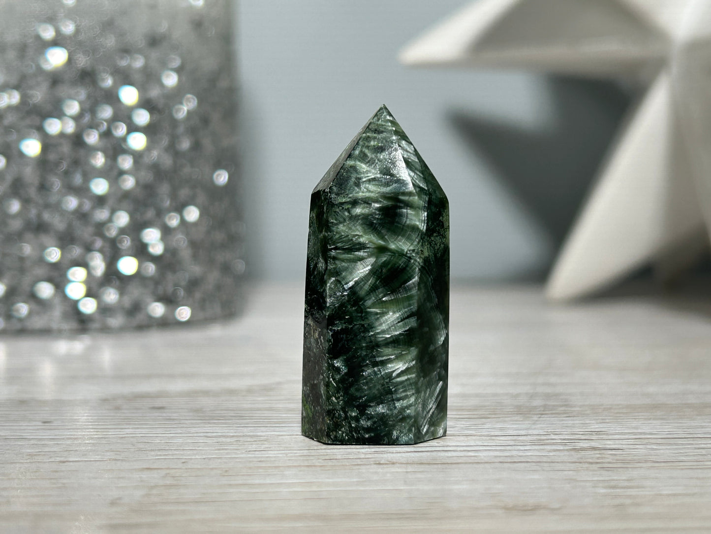 Seraphinite Tower (1.6", 40mm)