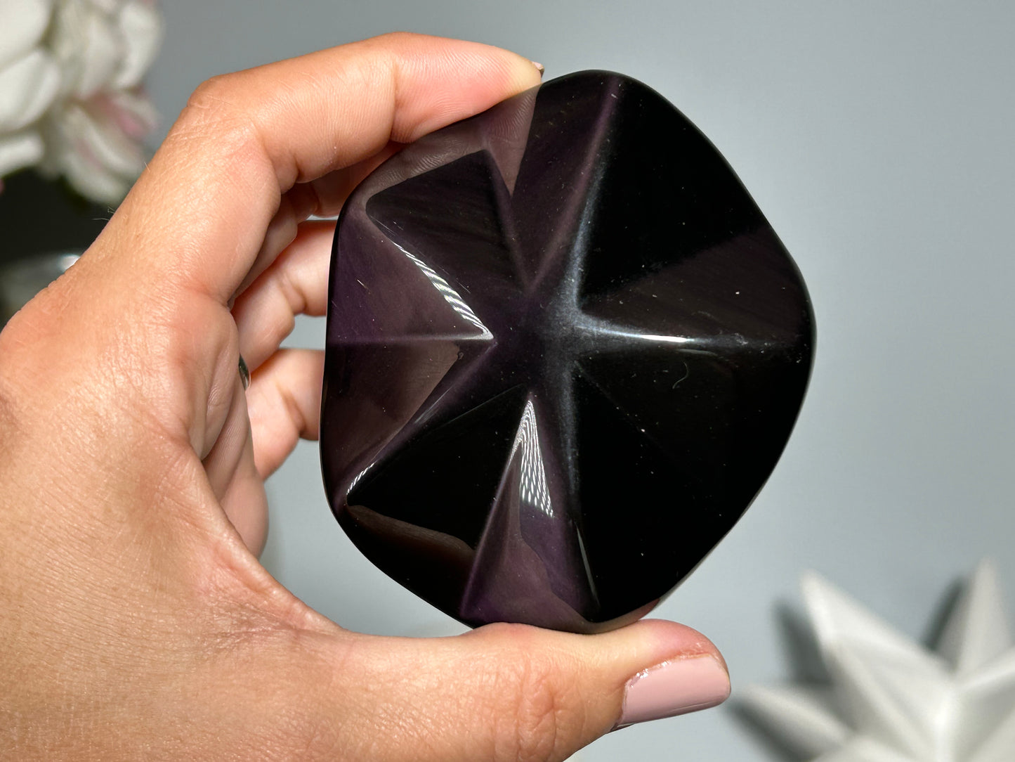 Rainbow Obsidian Star (3", 75mm)