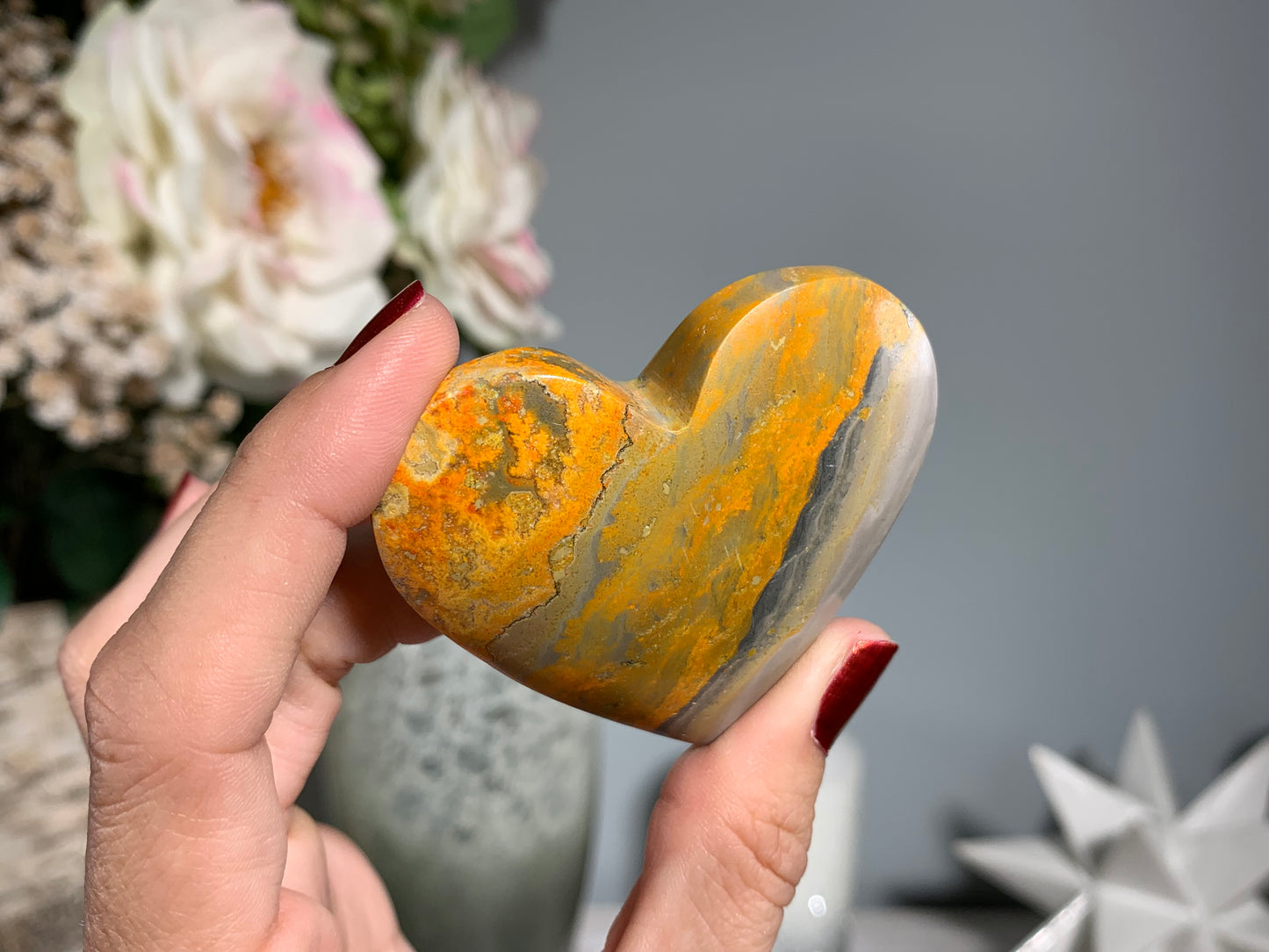 Bumblebee Jasper Heart