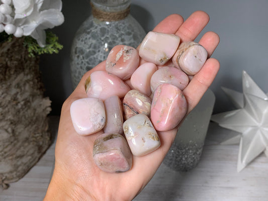 Tumbled Pink Opal