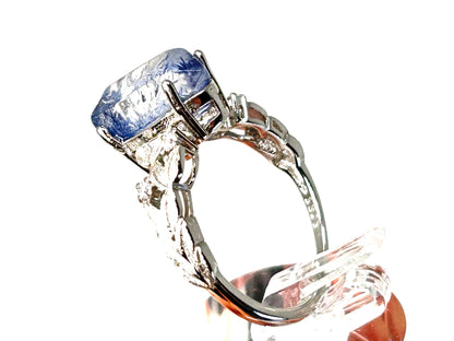 Dumortierite Leaf Ring