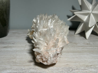 Natural Scolecite with Stilbite Cluster (9.7", 246mm)