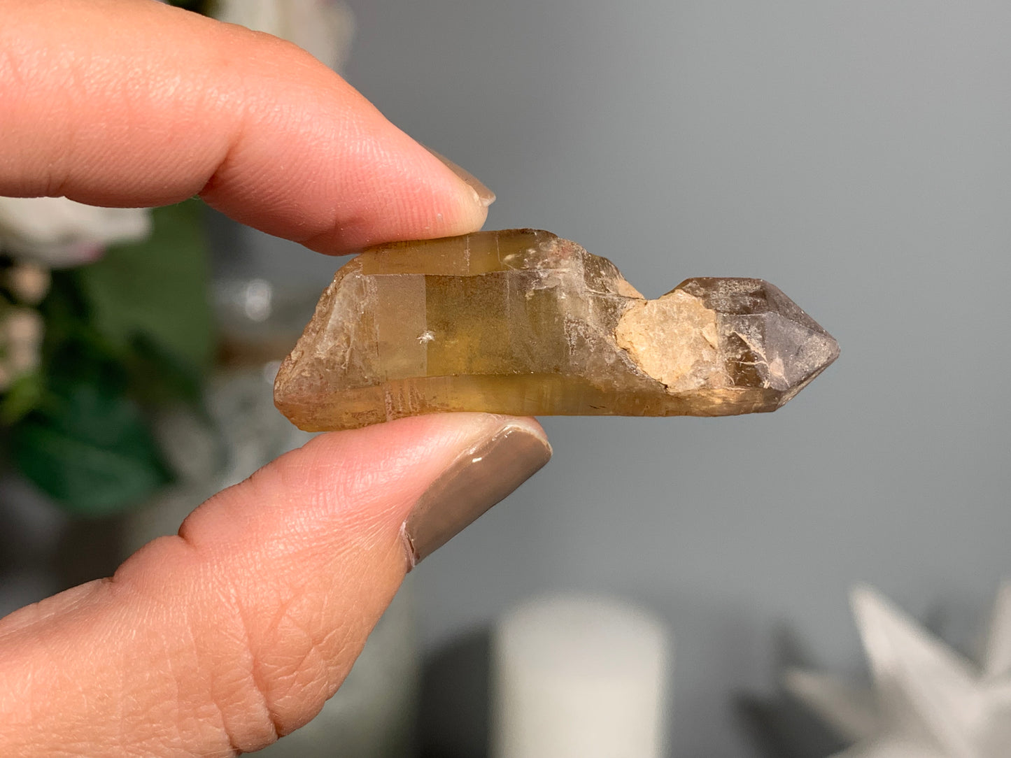 Congo Smoky Citrine Point (1.75", 45mm)