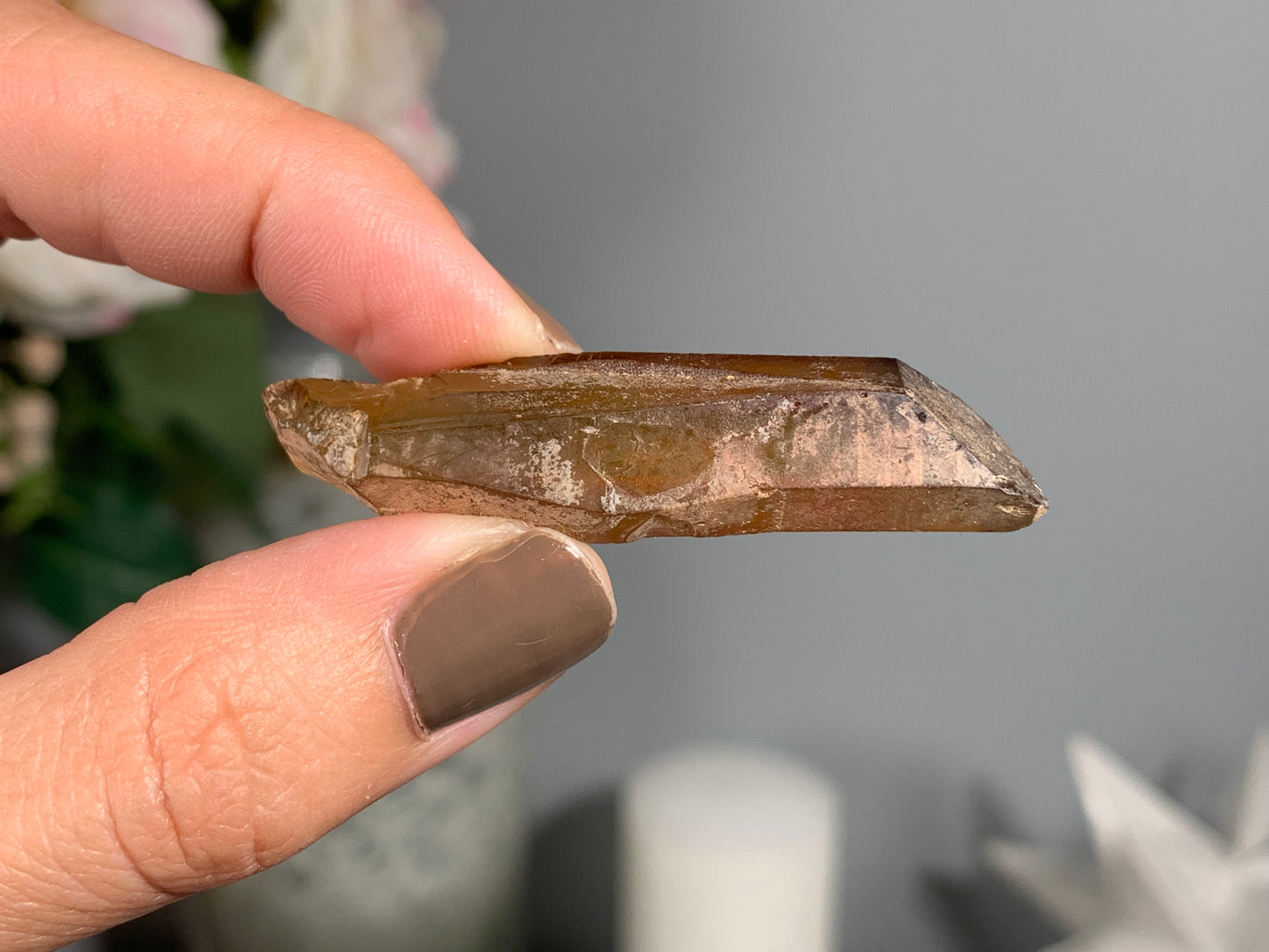 Congo Smoky Citrine Point (2.1", 53mm)