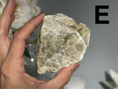Natural Golden Muscovite Mica