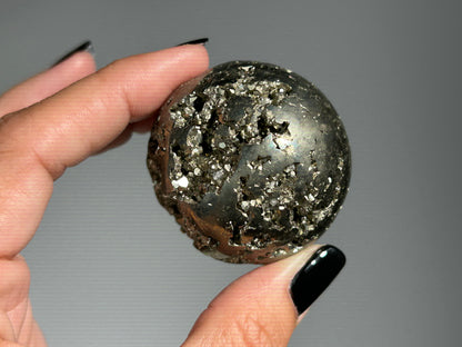 Pyrite Sphere (1.7", 44mm)