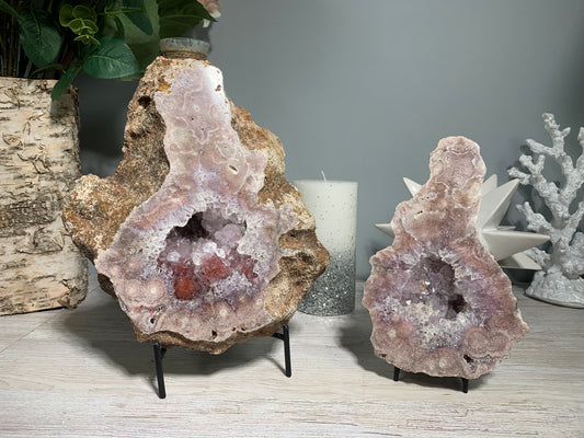 Pink Amethyst Slab (9.4", 238mm)