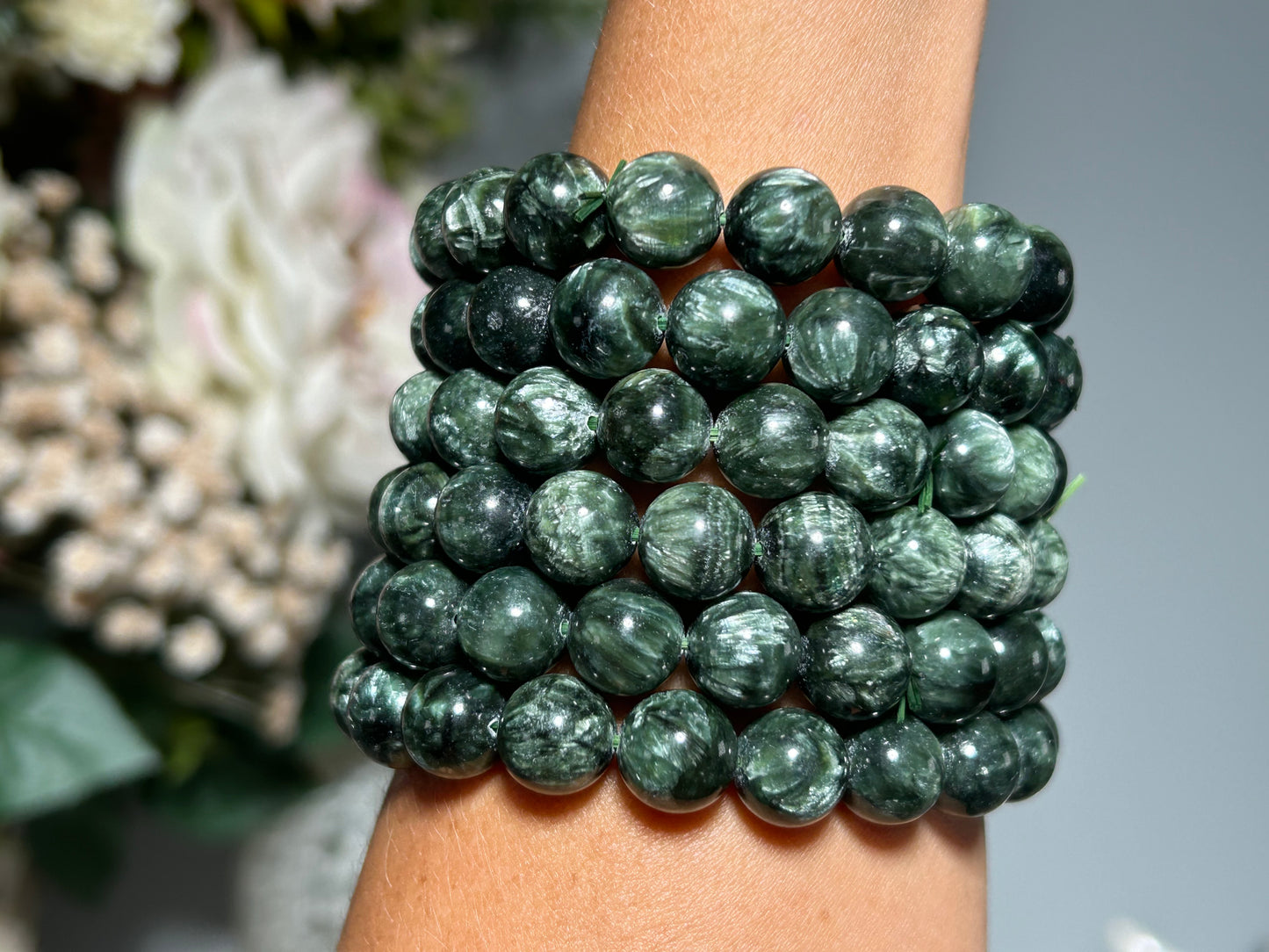 10mm Seraphinite Bracelet