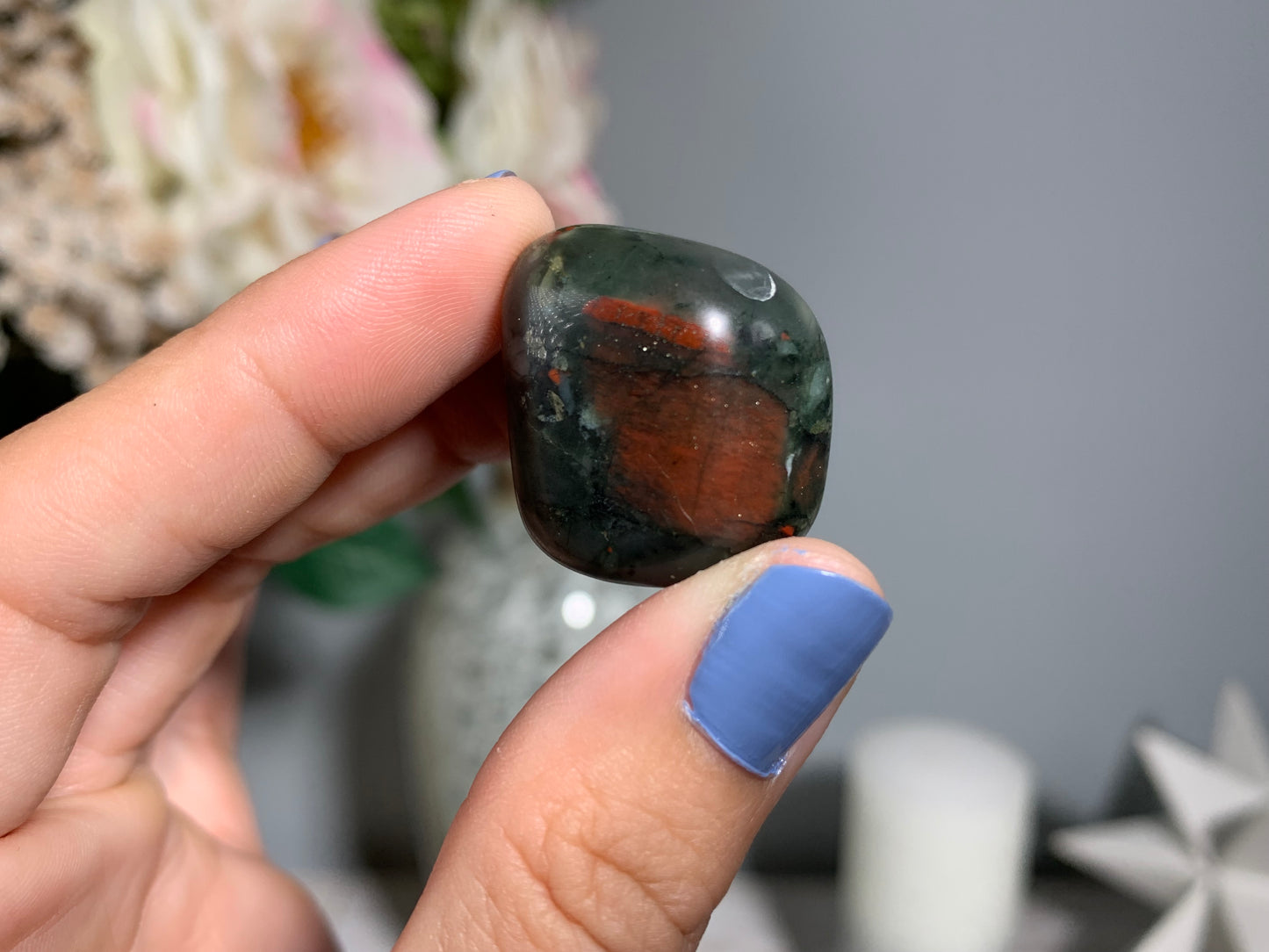 Tumbled African Bloodstone