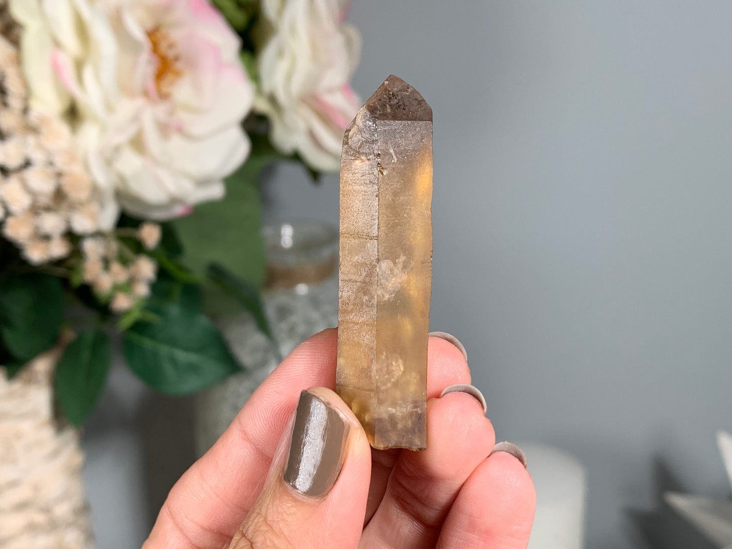 Congo Smoky Citrine Point (2.2", 56mm)