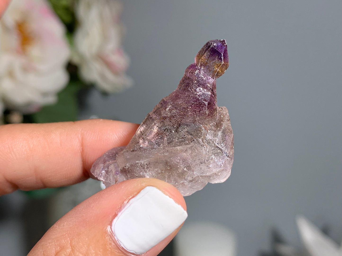 Amethyst Scepter (1.3", 33mm)