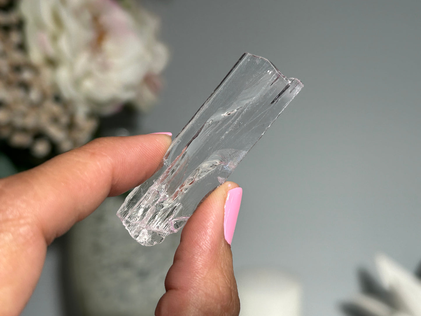 Natural Purple Kunzite Point (2", 52mm)