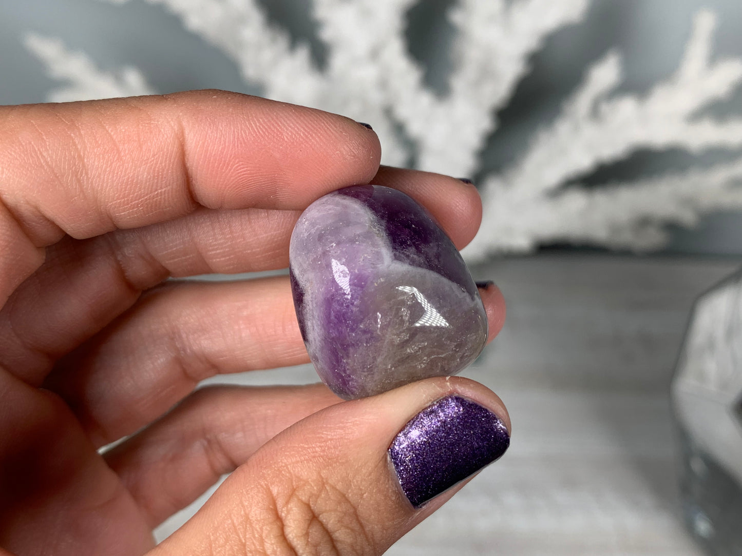 Tumbled Dog Tooth Amethyst Large