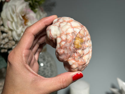 Red Vein Jasper Brain (3.2", 81mm)