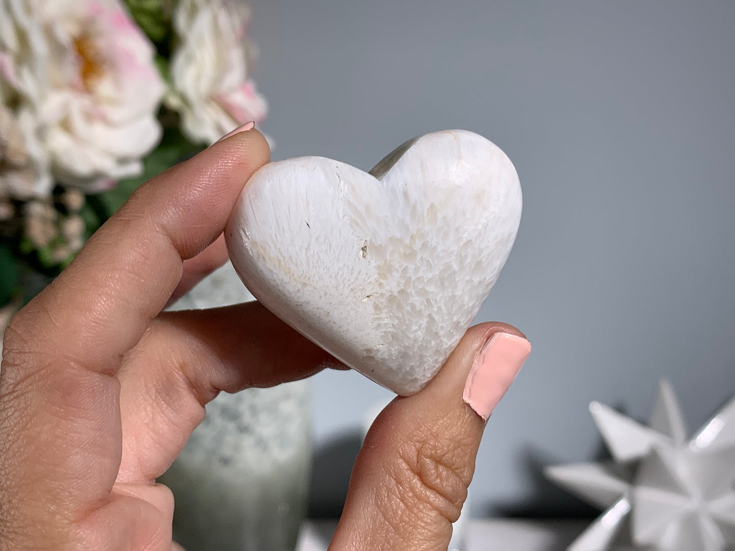 Small Scolecite Heart