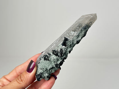 Sphalerite on Quartz (4.2", 106mm)