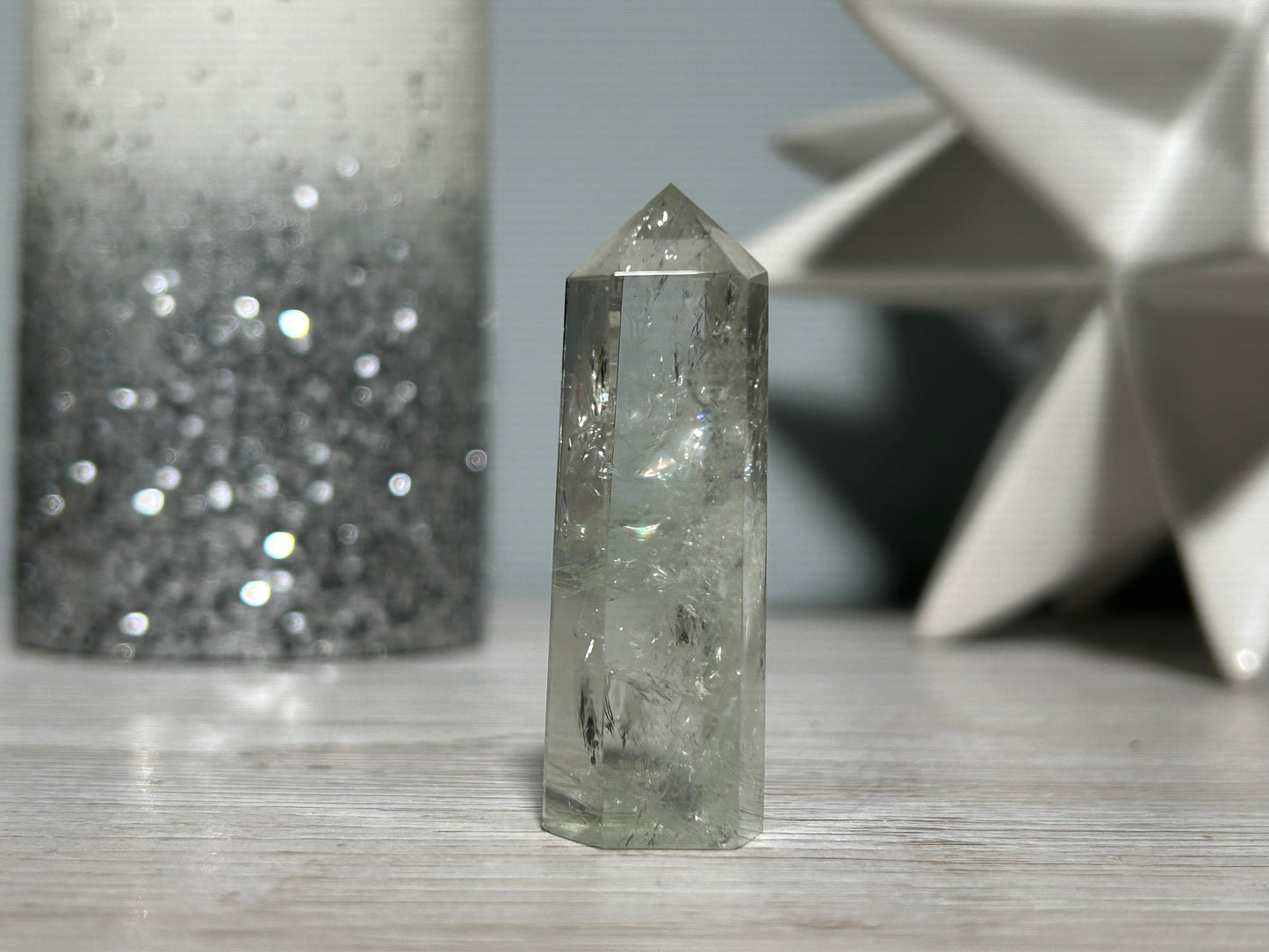 Prasiolite Tower (2", 52mm)