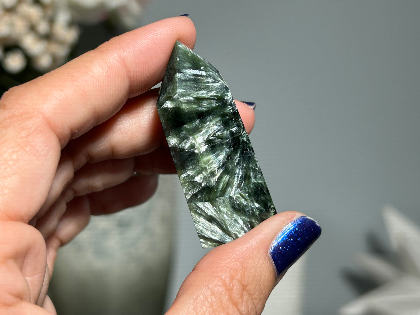 Seraphinite Tower (1.8", 46mm)