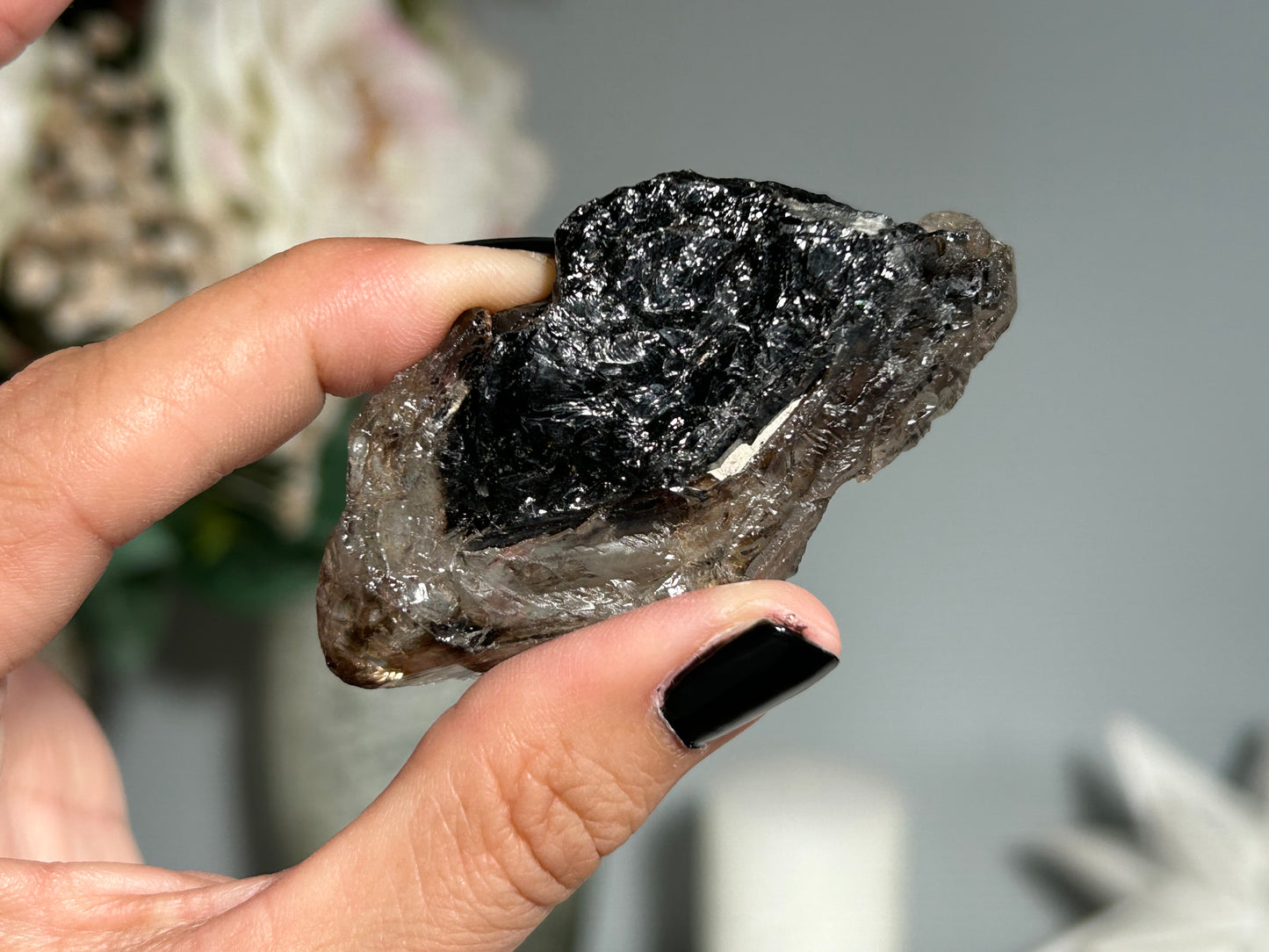 Smoky Elestial Quartz (2.6", 67mm)