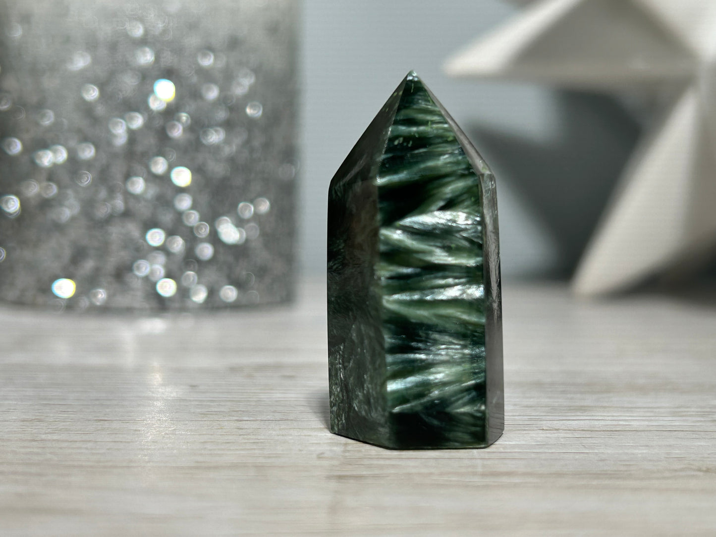 Seraphinite Tower (1.6", 41mm)