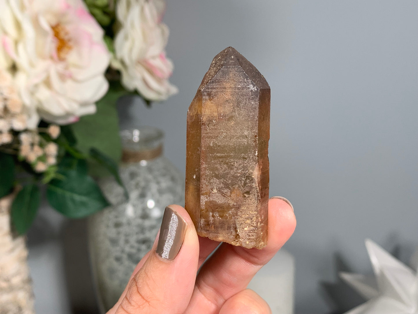 Congo Smoky Citrine Point (2.3", 59mm)