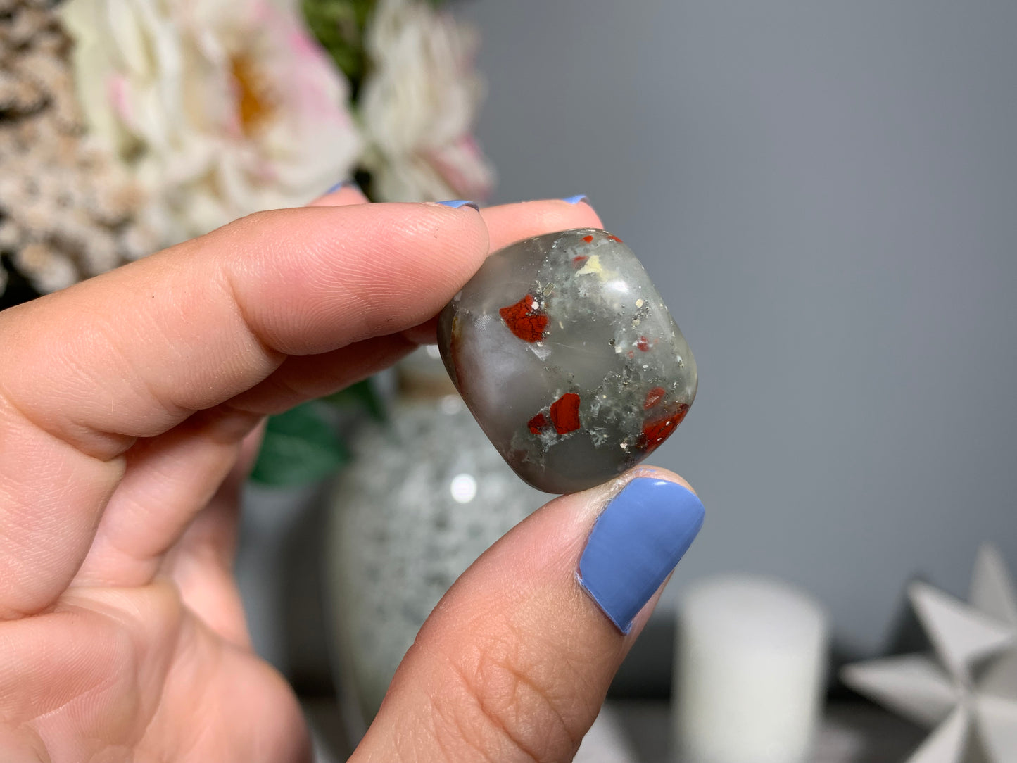 Tumbled African Bloodstone