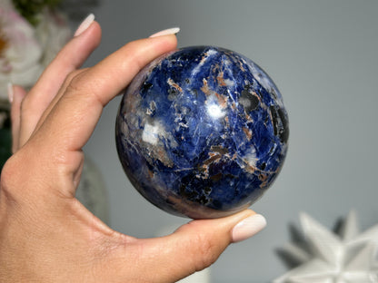 Sodalite Sphere (2.8", 71mm)