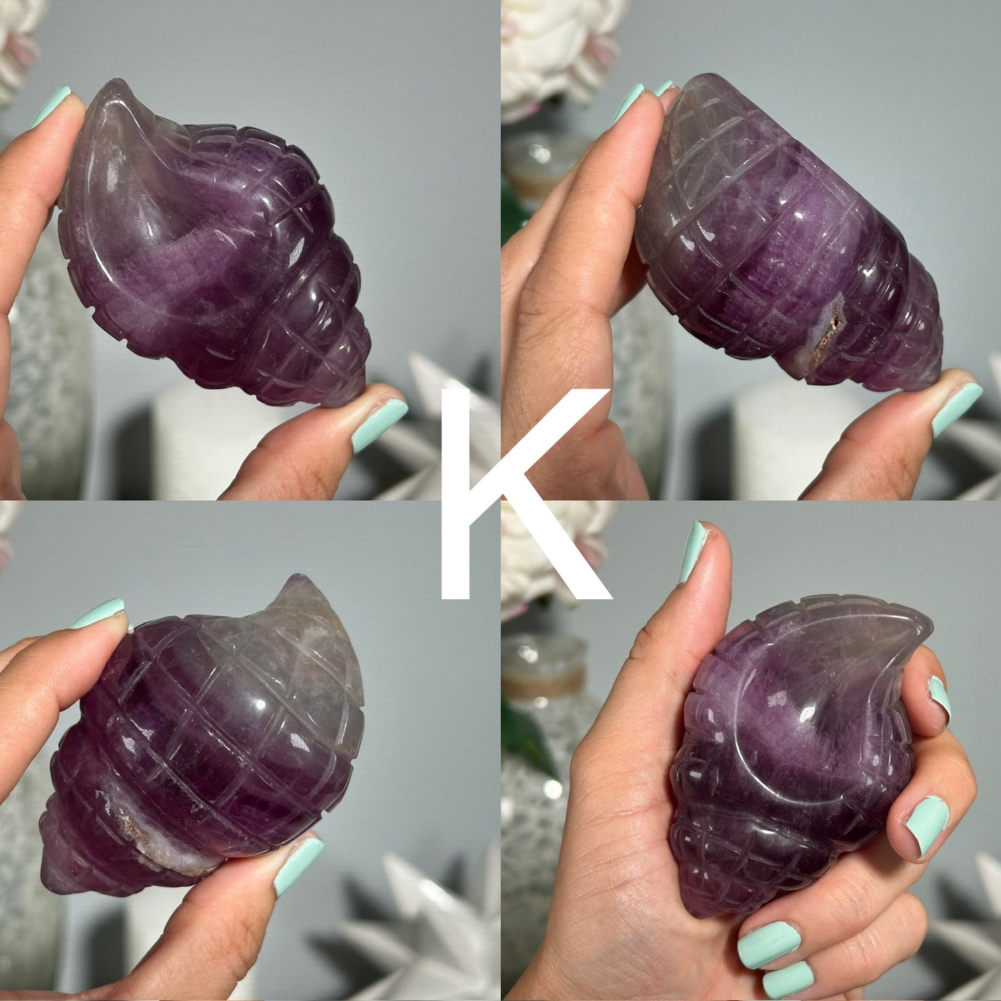 Fluorite Seashell