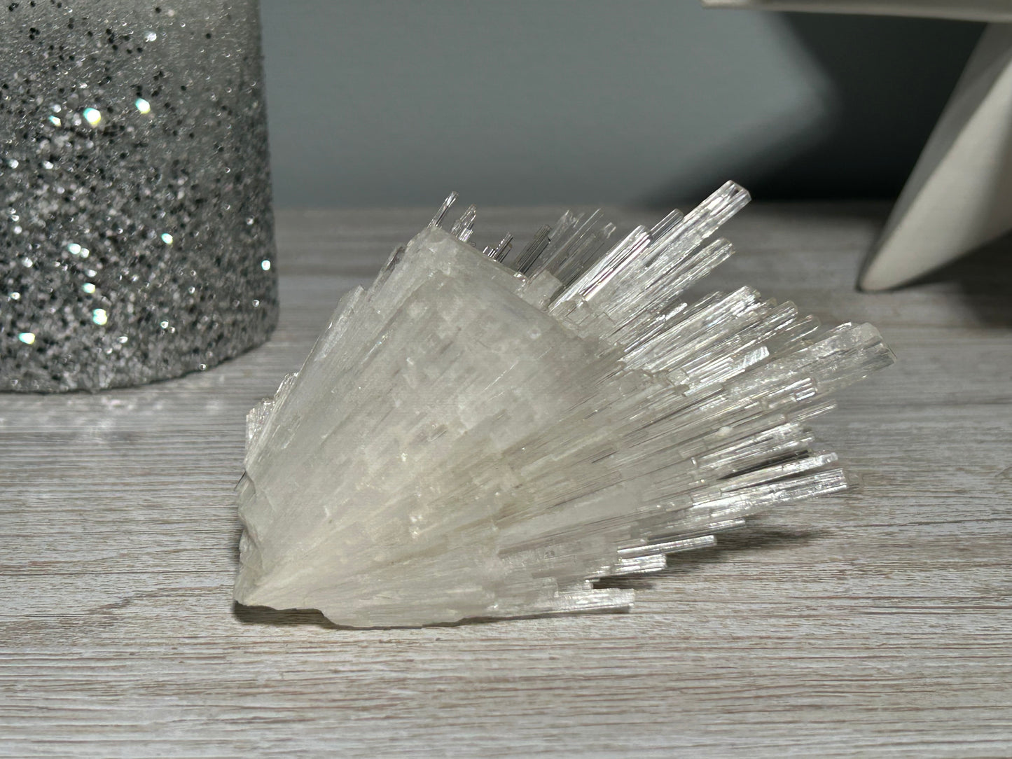Natural Scolecite Cluster (4", 103mm)