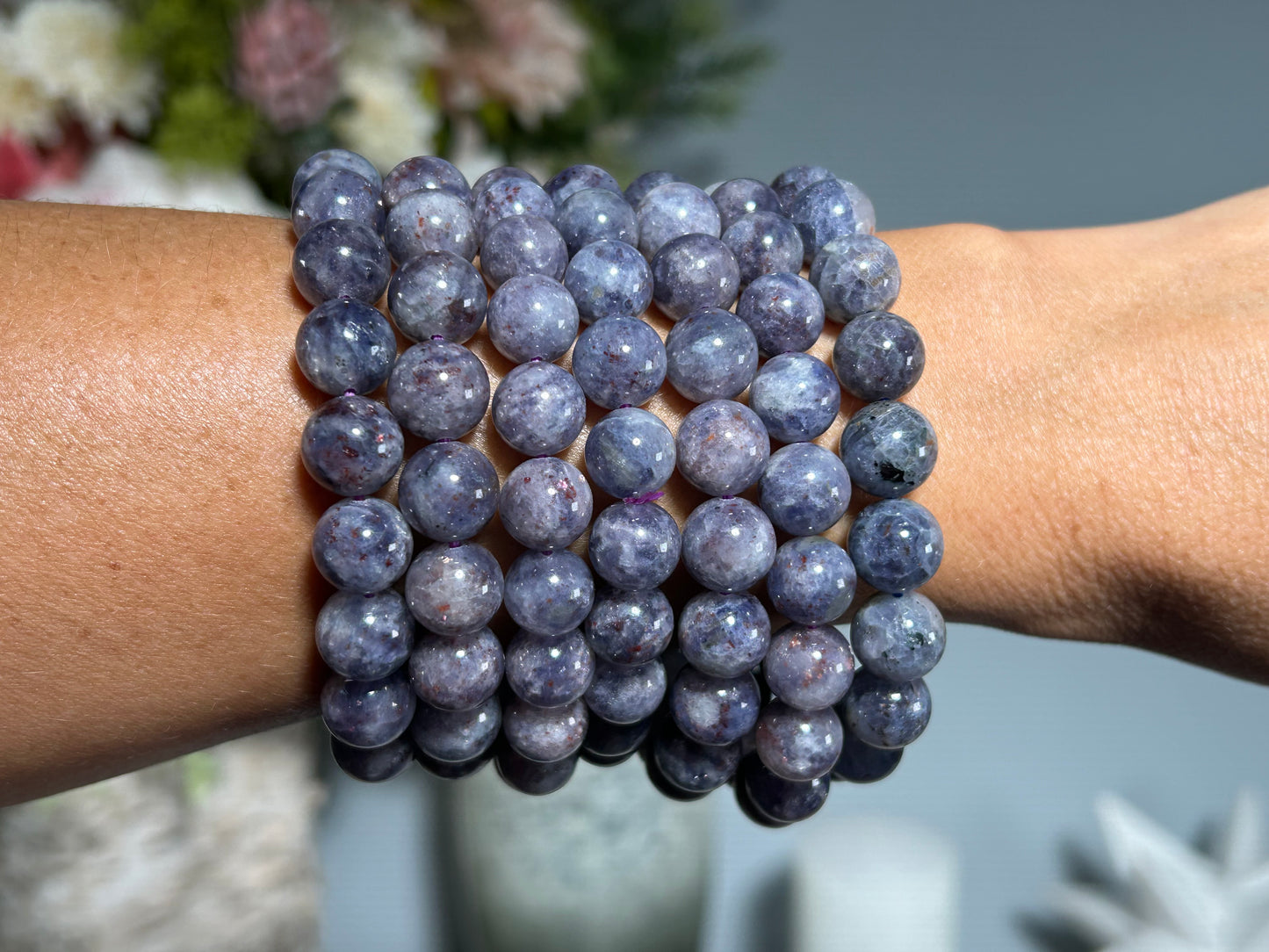 10mm Iolite Bracelet