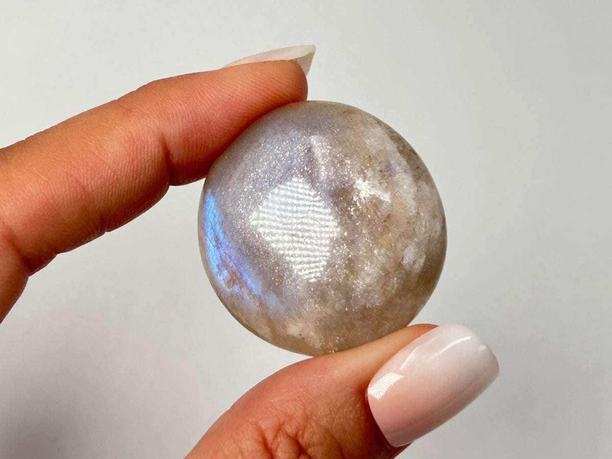 Moonstone Palm Stone #27