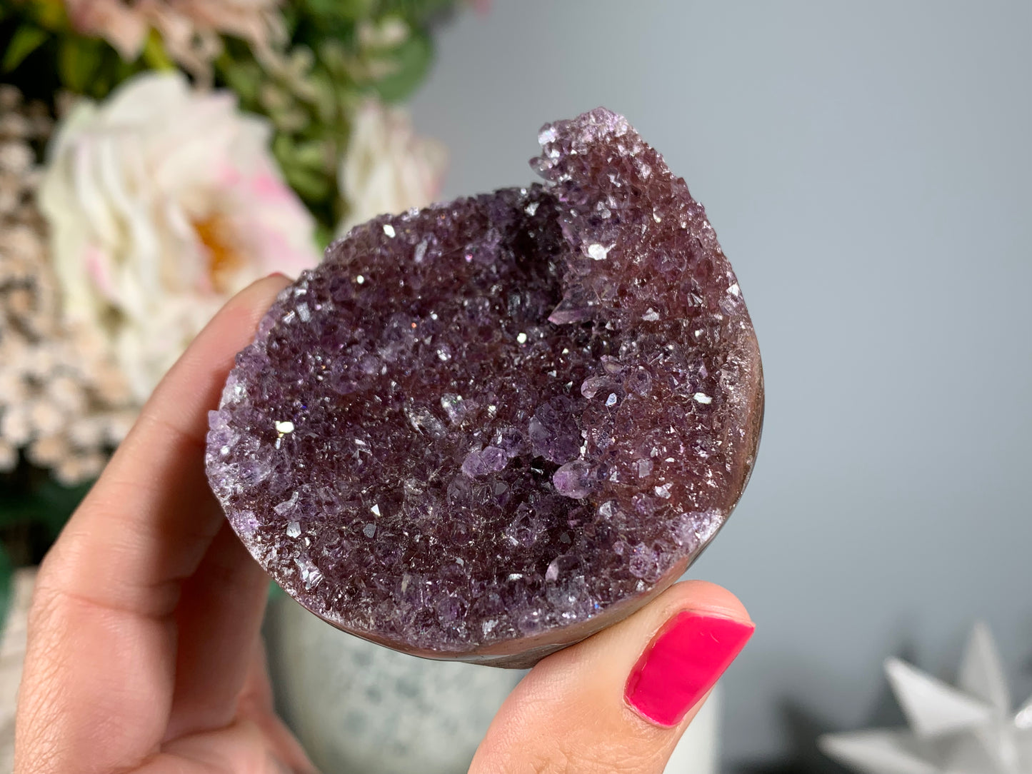 Amethyst Cupcake (2.5", 64mm)