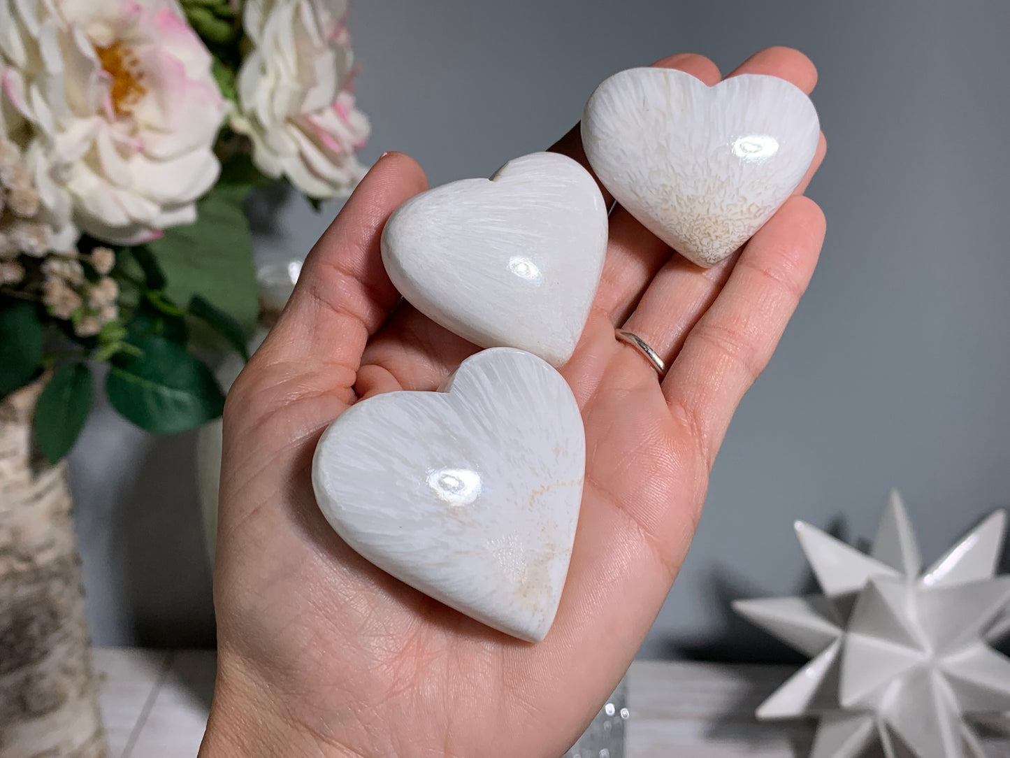 Small Scolecite Heart