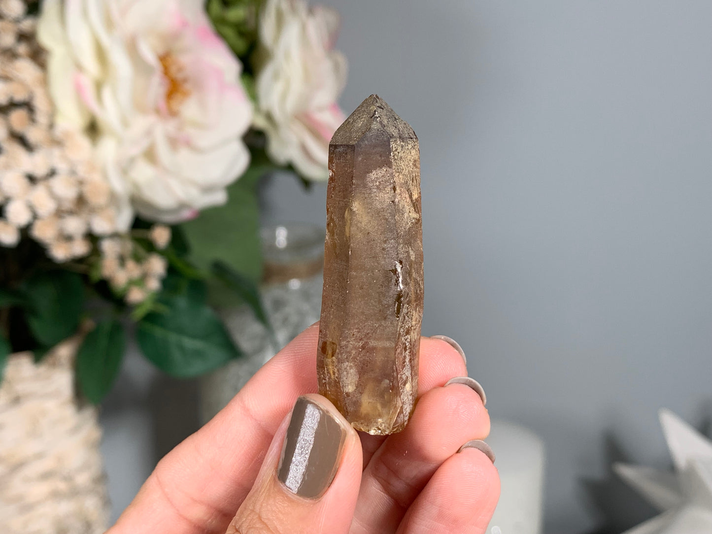 Congo Smoky Citrine Point (2.1", 54mm)