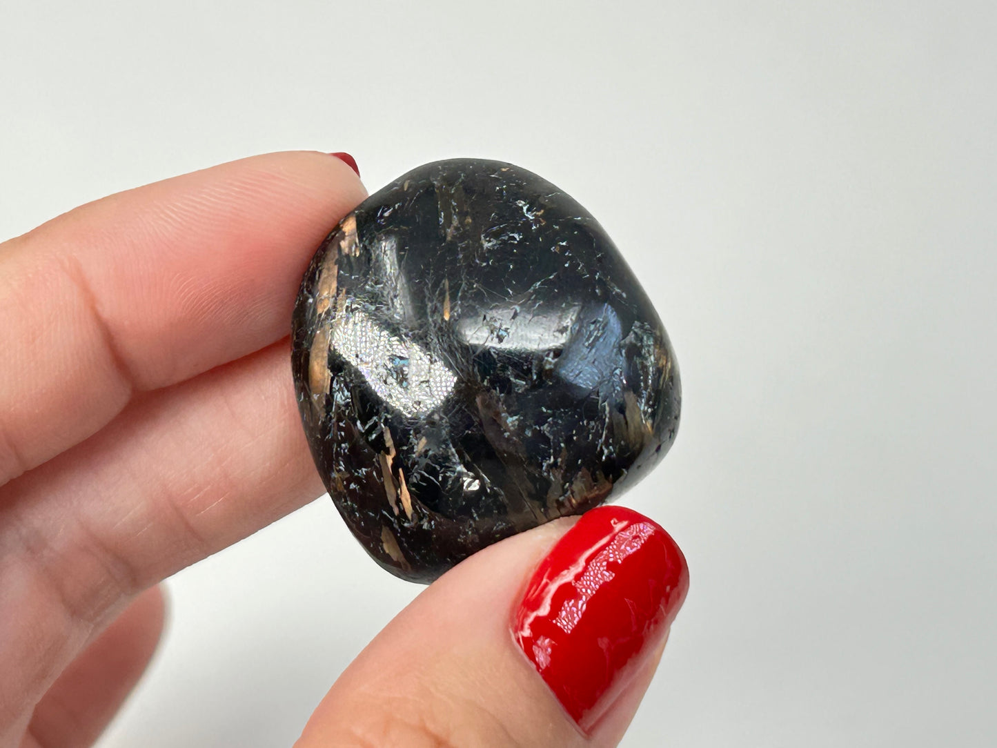 Nuummite Tumble #25