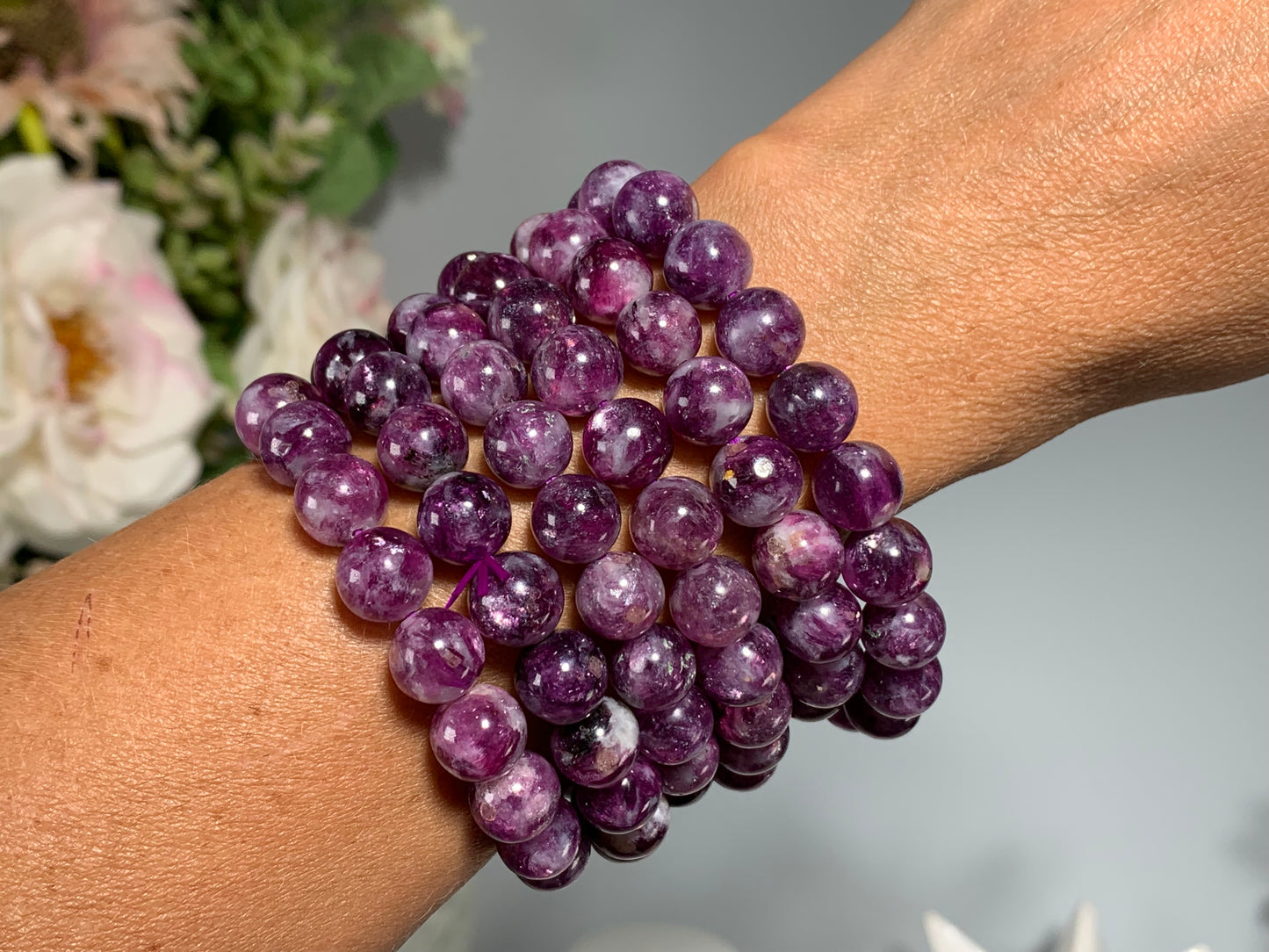 10mm Lepidolite Bracelet