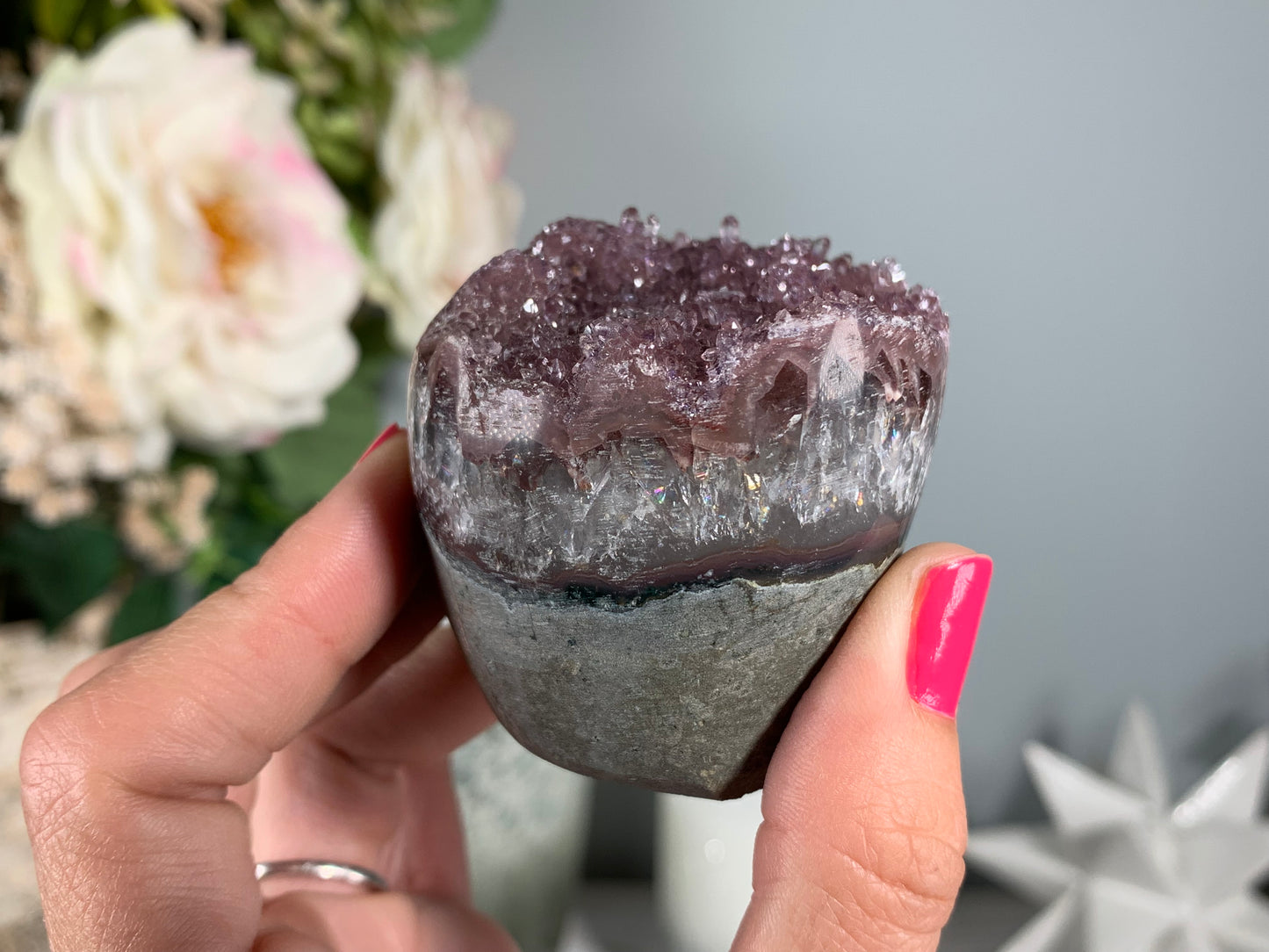 Amethyst Cupcake (2.1", 54 mm)