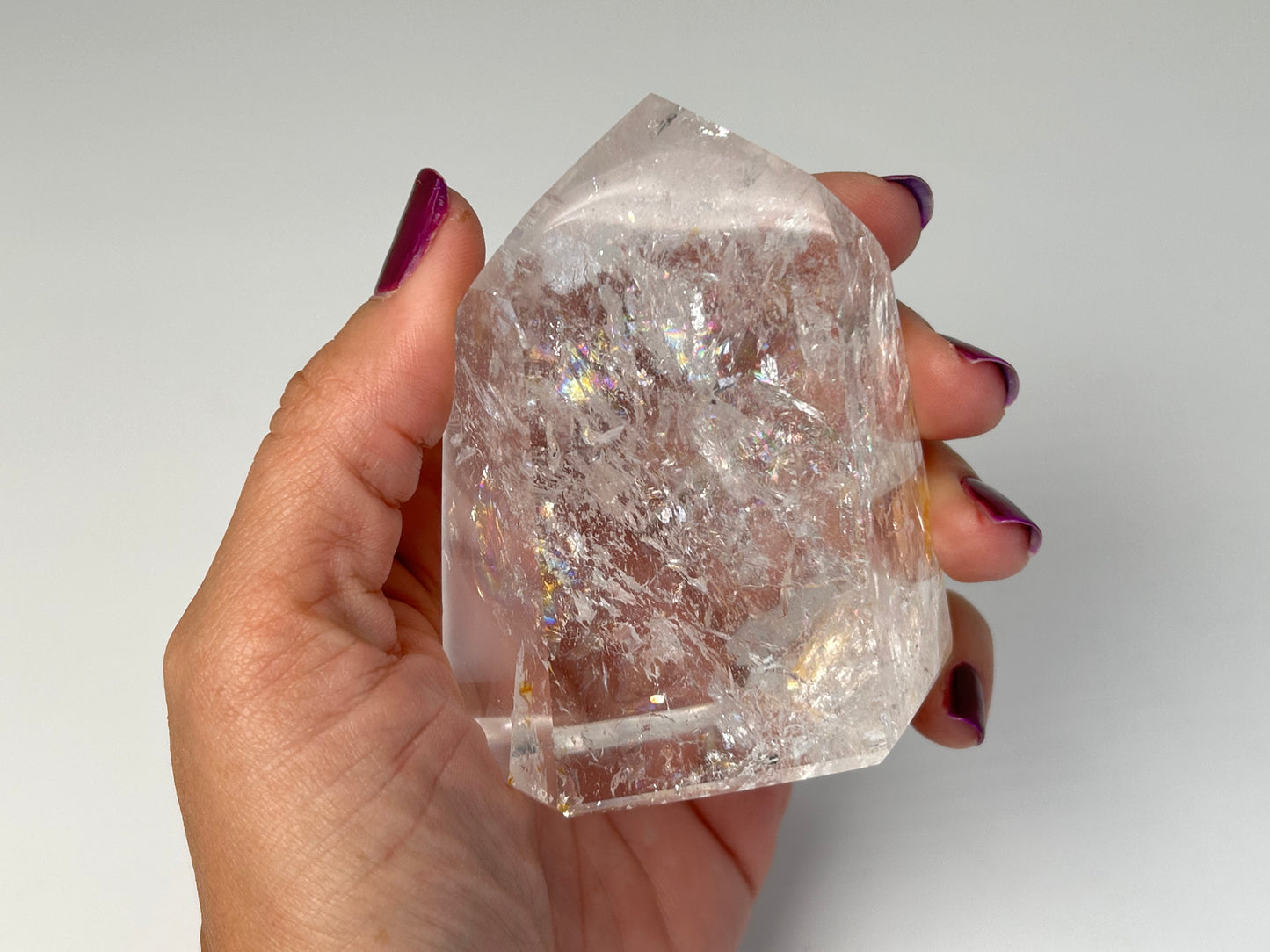 Clear Quartz Tower (2.9", 74mm)