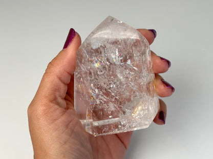 Clear Quartz Tower (2.9", 74mm)