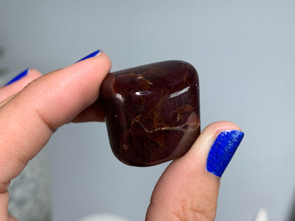 Tumbled Red Garnet
