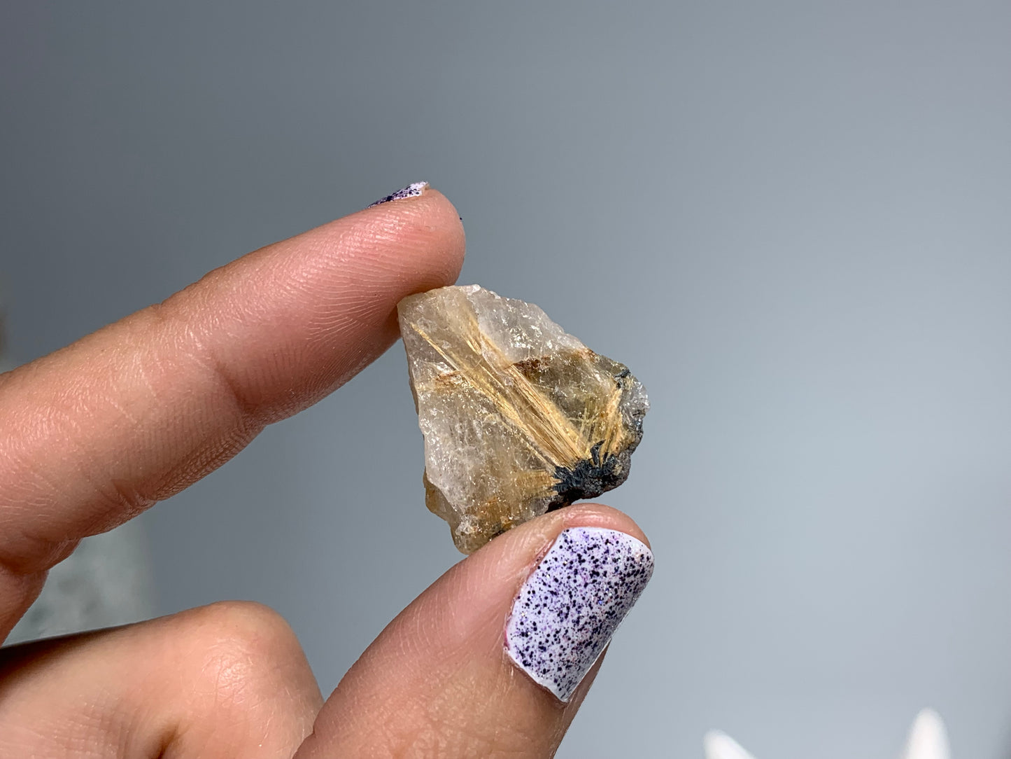 Gold Rutile in Quartz (3-4 grams)