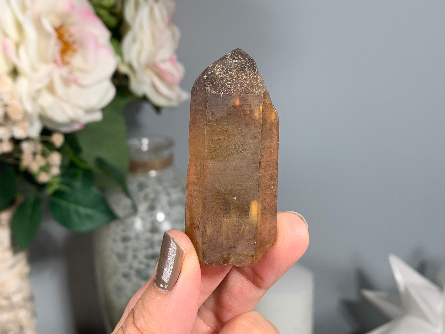 Congo Smoky Citrine Point (2.3", 59mm)