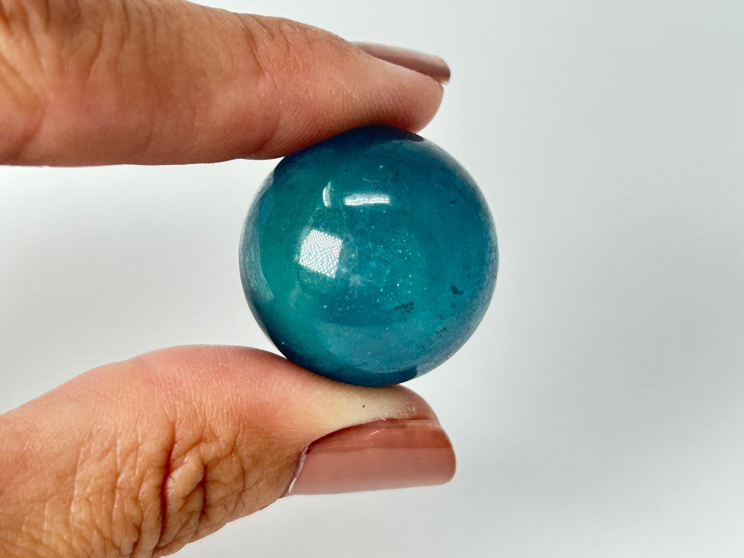 Aquamarine Sphere (0.9", 24mm)