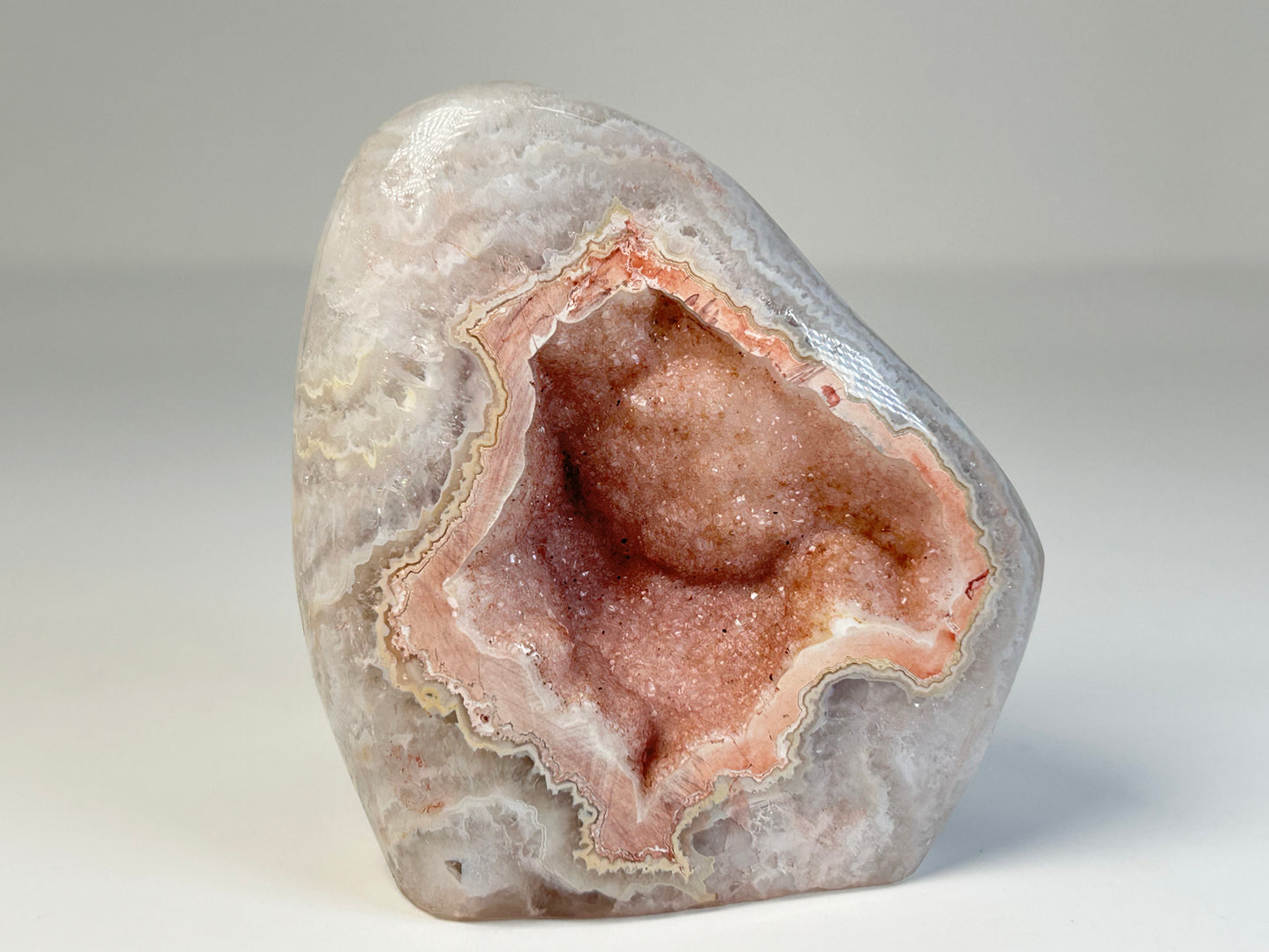 Pink Amethyst Freeform (3.2", 82mm)