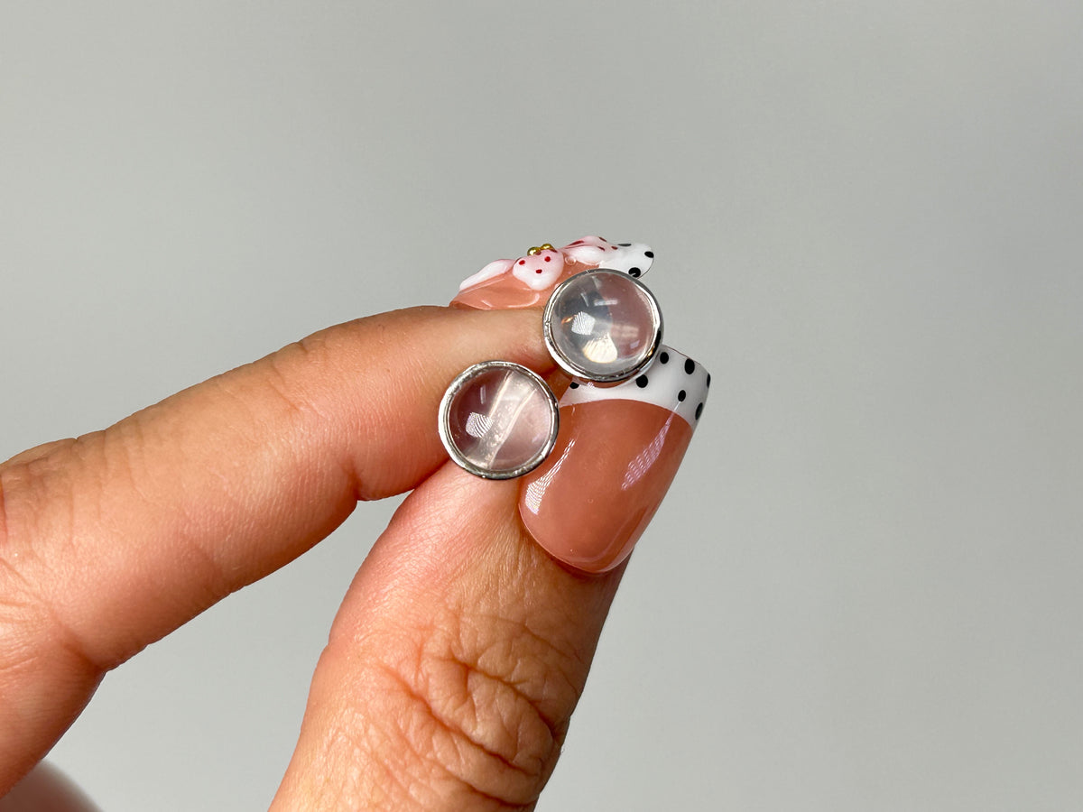 Rose Quartz Earrings