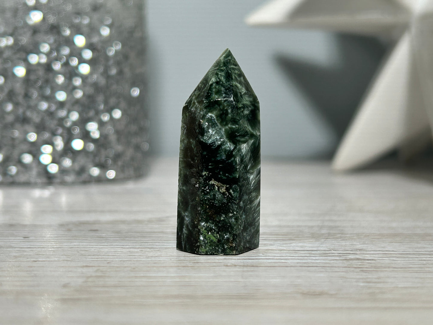 Seraphinite Tower (1.6", 40mm)